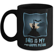 Halloween Coffee Mug- Halloween Gift Idea For Adults - Potion Mug - "This Is My Magic Happy Potion"