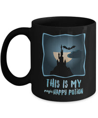 Load image into Gallery viewer, Halloween Coffee Mug- Halloween Gift Idea For Adults - Potion Mug - &quot;This Is My Magic Happy Potion&quot;
