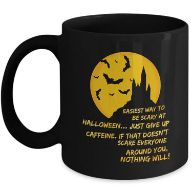 Halloween Coffee Mug- Funny Halloween Gift Idea For Adults - 