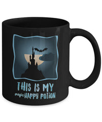 Load image into Gallery viewer, Halloween Coffee Mug- Halloween Gift Idea For Adults - Potion Mug - &quot;This Is My Magic Happy Potion&quot;
