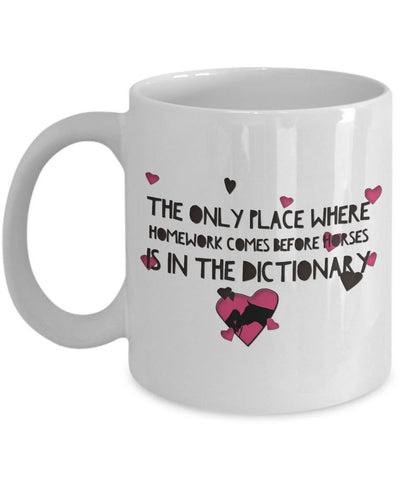 Horse Coffee Mug - Funny Horse Lovers Gift - 