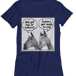 Horse T Shirt For Women - Funny Horse Lovers Gift For Women And Girls - "She Got Hay Or Halters?"