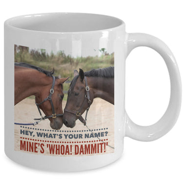 Horse Coffee Mug - Funny Horse Lovers Gift - 