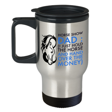 Horse Mug - Stainless Steel Horse Travel Mug - Horse Gifts For Men Horse Lovers - 