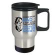 Horse Mug - Stainless Steel Horse Travel Mug - Horse Gifts For Men Horse Lovers - "Horse Show Dad"