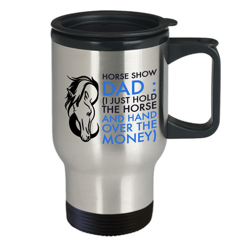 Horse Mug - Stainless Steel Horse Travel Mug - Horse Gifts For Men Horse Lovers - 