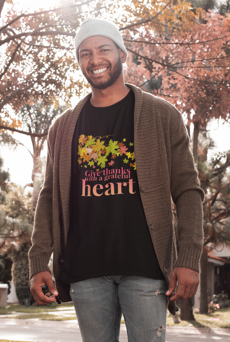 Thanksgiving T Shirt For Women Or Men - Grateful Blessed Shirt - Blessed Shirt - Giving Thanks Shirt