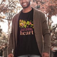 Thanksgiving T Shirt For Women Or Men - Grateful Blessed Shirt - Blessed Shirt - Giving Thanks Shirt