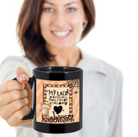 Load image into Gallery viewer, Halloween Coffee Mug- Funny Halloween Gift Idea For Women - &quot;My Lack Of Dusting Skills&quot;
