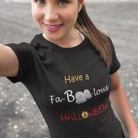 Funny Halloween T Shirt - Ghost Shirt - Halloween Gift - Have A FaBooLous Halloween