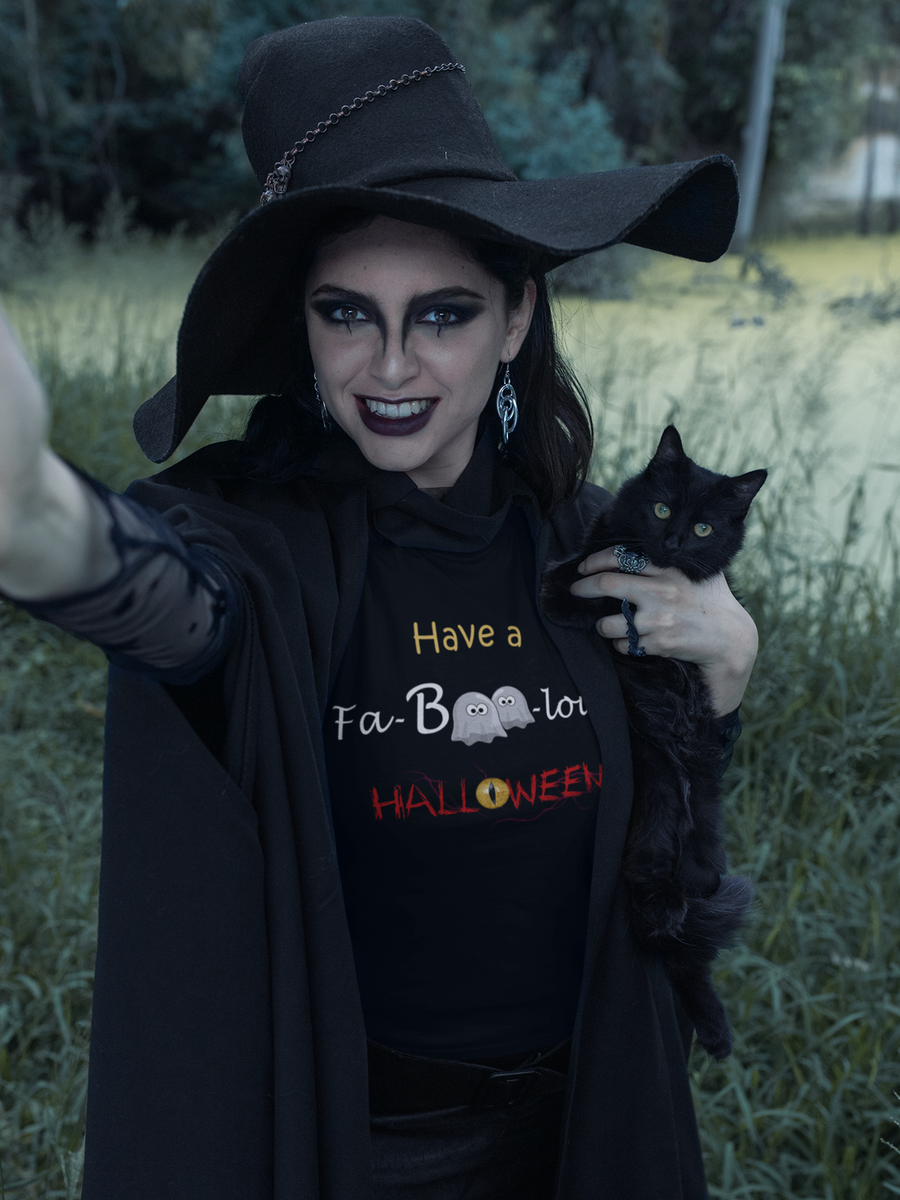 Funny Halloween T Shirt - Ghost Shirt - Halloween Gift - Have A FaBooLous Halloween