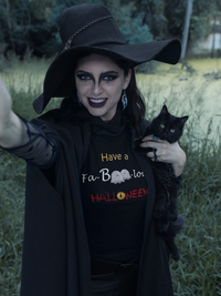 Load image into Gallery viewer, Funny Halloween T Shirt - Ghost Shirt - Halloween Gift - Have A FaBooLous Halloween
