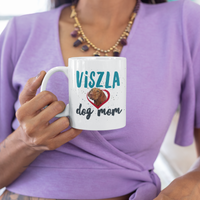 Viszla Dog Mom And Viszla Dog Dad Coffee Mug - Viszla Gifts For Women And Men - Hungarian Viszla Present