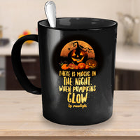 Load image into Gallery viewer, Halloween Coffee Mug- Pumpkin Mug - Halloween Gift Idea For Adults - &quot;There Is Magic In The Night&quot;
