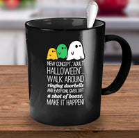 Load image into Gallery viewer, Halloween Coffee Mug- Funny Halloween Gift For Adults - Ghost Mug - &quot;New Concept Adult Halloween&quot;
