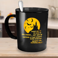 Load image into Gallery viewer, Halloween Coffee Mug- Funny Halloween Gift Idea For Adults - &quot;Easiest Way To Be Scary At Halloween&quot;
