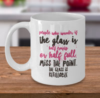 Load image into Gallery viewer, Adult Humor Coffee Mug - Funny Sayings Coffee Mug For Women Or Men - &quot;People Who Wonder&quot;
