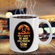 Halloween Coffee Mug- Pumpkin Mug - Halloween Gift Idea For Adults - "There Is Magic In The Night"