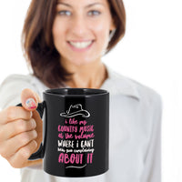 Country Music Mug - Funny Gift For Country Music Lovers - "I Like My Country Music At The Volume"