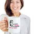 Horse Coffee Mug - Funny Horse Lovers Gift - "My Job Is Starting To Interfere With My Horses"