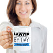 Lawyer Coffee Mug - Unique And Funny Gift For Lawyers - "Lawyer By Day Chef By Night"