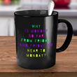 Adult Humor Coffee Mug - Funny Coffee Mug For Women Or Men - "Why Is Monday So Far From Friday"