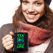 Wine Tea Mug - Funny Wine Lovers Or Horse Lovers Gift - Wine Mugs For Women - "Tea Keeps Me Going"