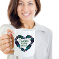 Load image into Gallery viewer, Valentines Day Or Anniversary Coffee Mug - Love Mug - Anniversary Gift - &quot;Every Love Is Beautiful&quot;
