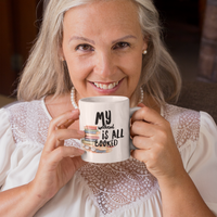 Funny Book Mug - Reading Mug - Book Lovers Gift - Librarian Gift - My Weekend Is All Booked