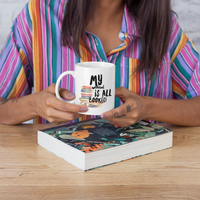 Funny Book Mug - Reading Mug - Book Lovers Gift - Librarian Gift - My Weekend Is All Booked