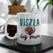Viszla Dog Mom And Viszla Dog Dad Coffee Mug - Viszla Gifts For Women And Men - Hungarian Viszla Present