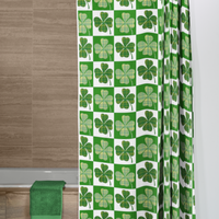 St Patricks Day Shower Curtain - Irish Shower Curtain - Ireland - Irish Home Decore - St.Patrick's Day Gift - Irish Themed Gifts