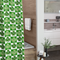 St Patricks Day Shower Curtain - Irish Shower Curtain - Ireland - Irish Home Decore - St.Patrick's Day Gift - Irish Themed Gifts