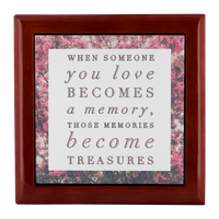 Load image into Gallery viewer, Wooden Keepsake Memory Box - Loss Loved One Gift - Gifts For Grieving - &quot;When Someone You Love&quot;

