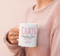 Load image into Gallery viewer, Homeschool Coffee Mug - Funny Gift For Homeschooling Moms - &quot;Chaos Coordinator&quot; - Non Religious Homeschool Gift For Moms - Homeschool Mom Stuff
