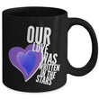 Valentines Day Or Anniversary Coffee Mug - Love Mug - Anniversary Gift - "Our Love Was Written"