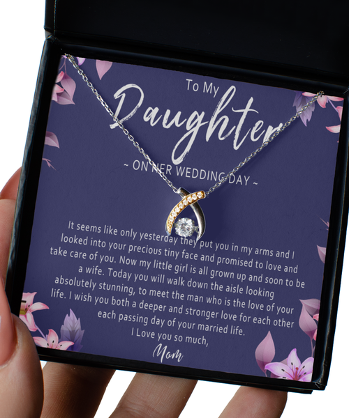 Daughter Wedding Gift From Mom. Wedding Card For Daughter. Gifts For Daughter On Wedding Day. Wedding Day Gift Box For Bride. Bride Presents - It Seems Like Only Yesterday
