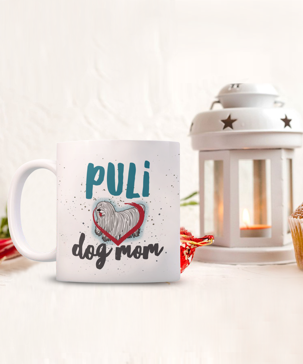 Puli Dog Mom Mug 11oz