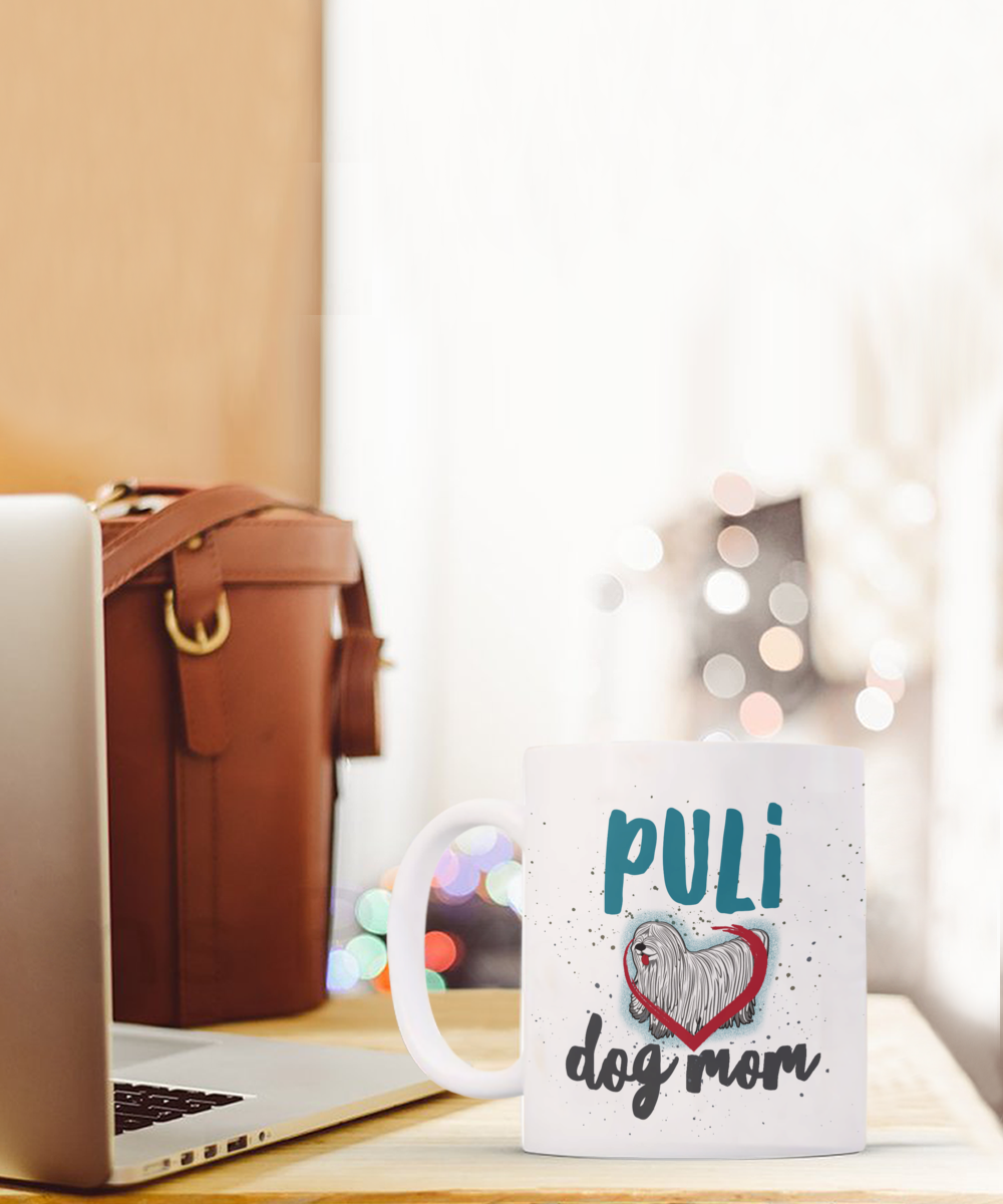 Puli Dog Mom Mug 11oz