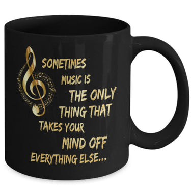 Music Coffee Mug - Music Lovers Gift - Music Teacher Gift - 