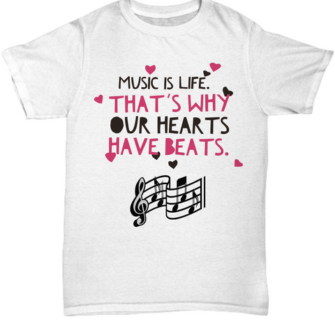Music Lovers T Shirt - Music Lovers Gift Idea - 
