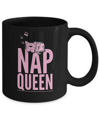 Load image into Gallery viewer, Naps Coffee Mug - Funny Naps Mug For Women And Girls - &quot;Nap Queen&quot;
