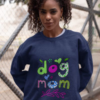 Dog Mom Sweatshirts For Women - Gift For Women Dog Lovers - Plus Size Dog Mom Sweatershirt - Dog Owner Gift - Gift For Her - Dog GIfts