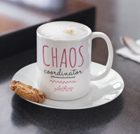 Load image into Gallery viewer, Homeschool Coffee Mug - Funny Gift For Homeschooling Moms - &quot;Chaos Coordinator&quot; - Non Religious Homeschool Gift For Moms - Homeschool Mom Stuff
