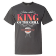 Dad BBQ T Shirt - Funny Fathers Day Or Birthday Present For Dads - Dad Shirt -"King Of The Grill"