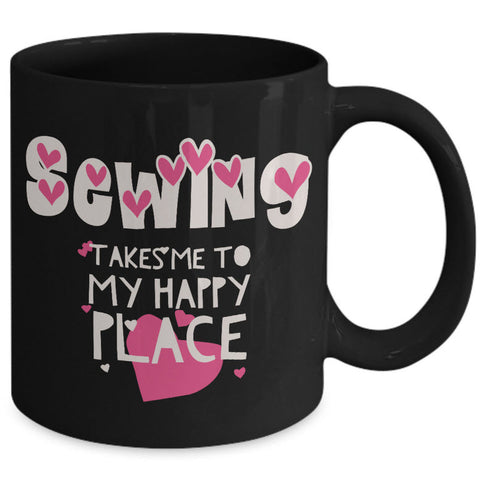 Chilltreads Gift For Quilters Coffee Mug, I Turn