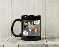Load image into Gallery viewer, Donkey Mug - Ceramic Donkey Cup - Gift For Donkey Lover - Donkey Gift - &quot;Are You Always A Smartass&quot;
