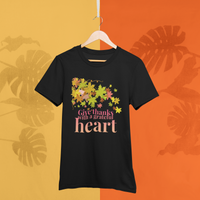 Load image into Gallery viewer, Thanksgiving T Shirt For Women Or Men - Grateful Blessed Shirt - Blessed Shirt - Giving Thanks Shirt
