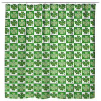 St Patricks Day Shower Curtain - Irish Shower Curtain - Ireland - Irish Home Decore - St.Patrick's Day Gift - Irish Themed Gifts
